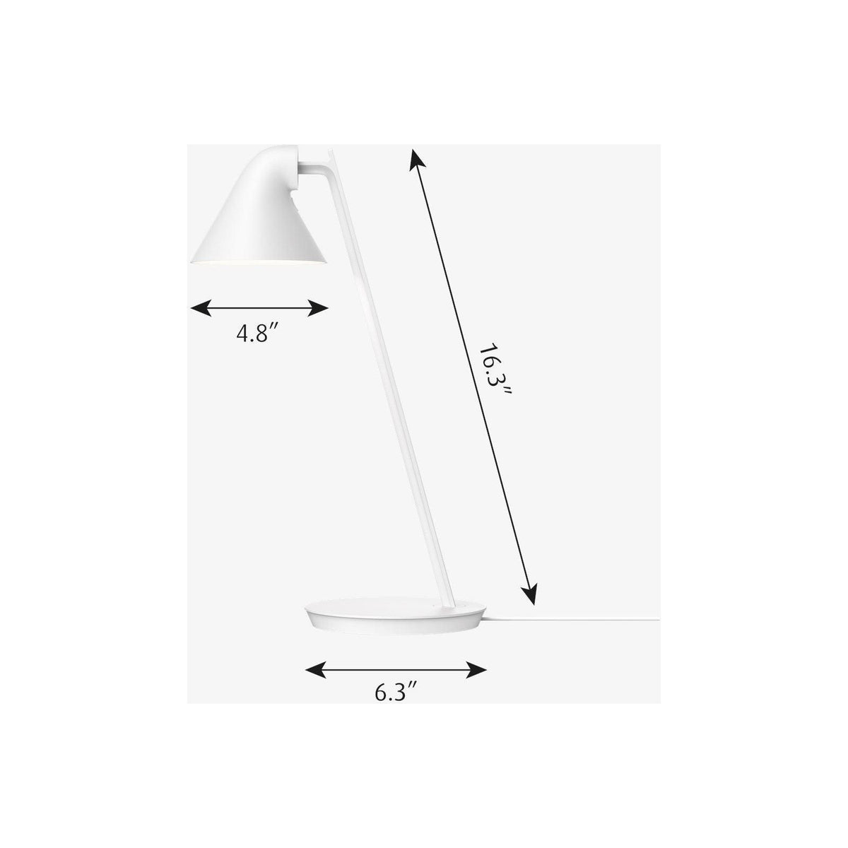 Louis Poulsen - NJP Mini Table Lamp - 5744168122 | Montreal Lighting & Hardware