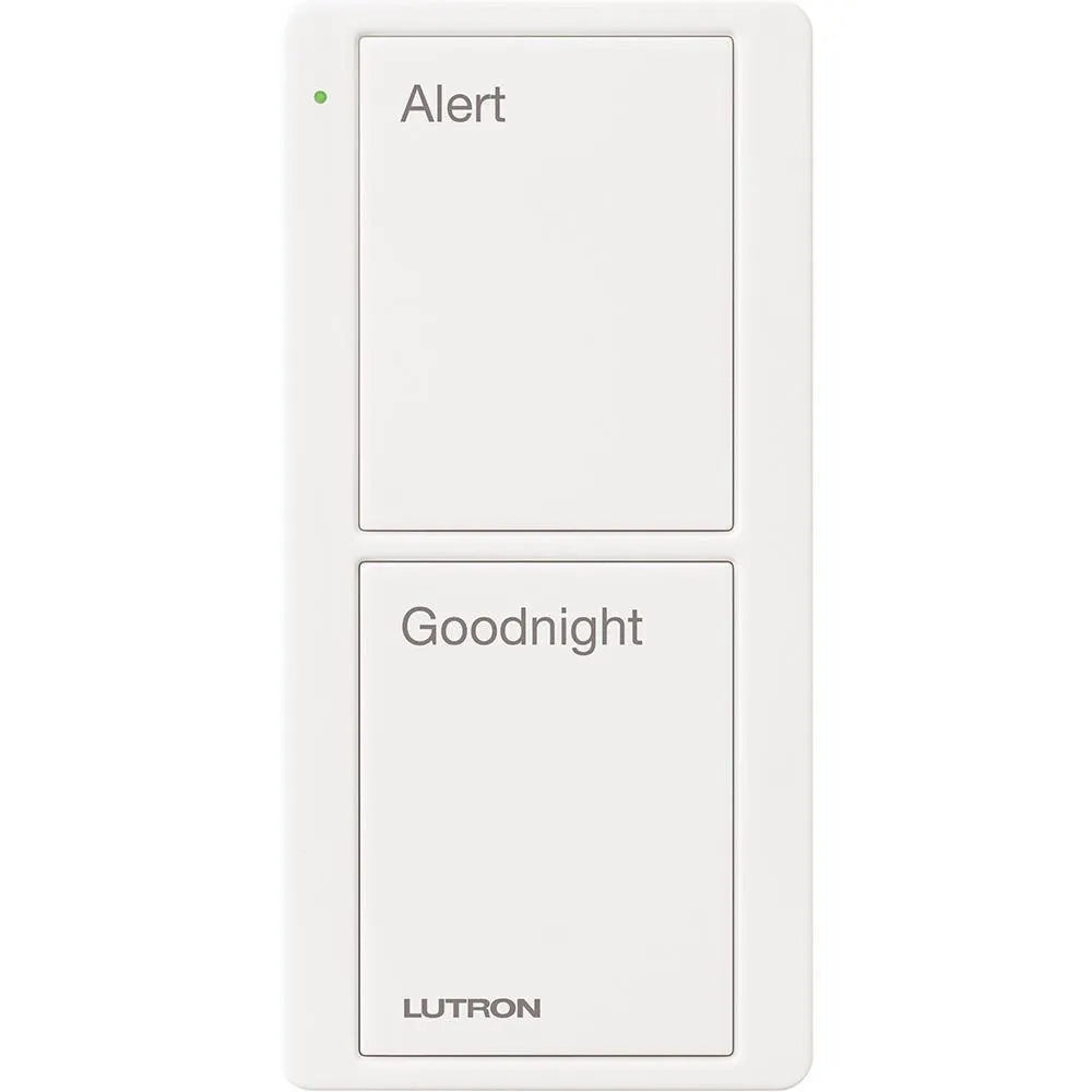 Lutron - Pico 2-Button Bedside Scene Remote - PJ2-2B-GWH-P02 | Montreal Lighting & Hardware