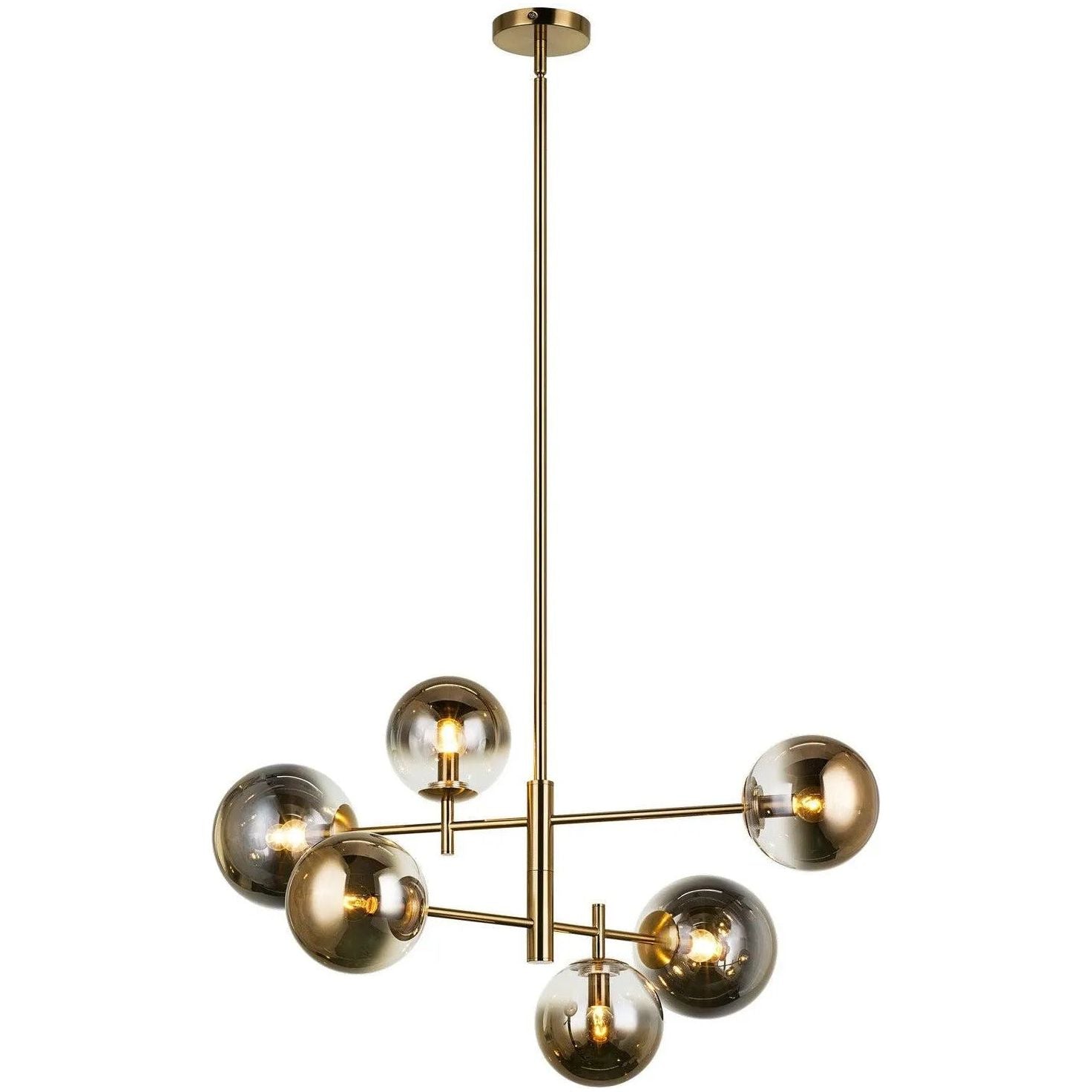 Matteo Lighting - Averley Chandelier - C70706AGAG | Montreal Lighting & Hardware