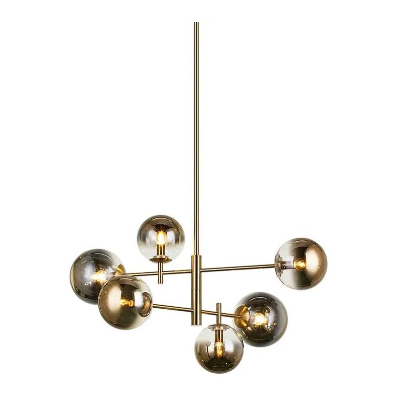 Matteo Lighting - Averley Chandelier - C70706AGAG | Montreal Lighting & Hardware