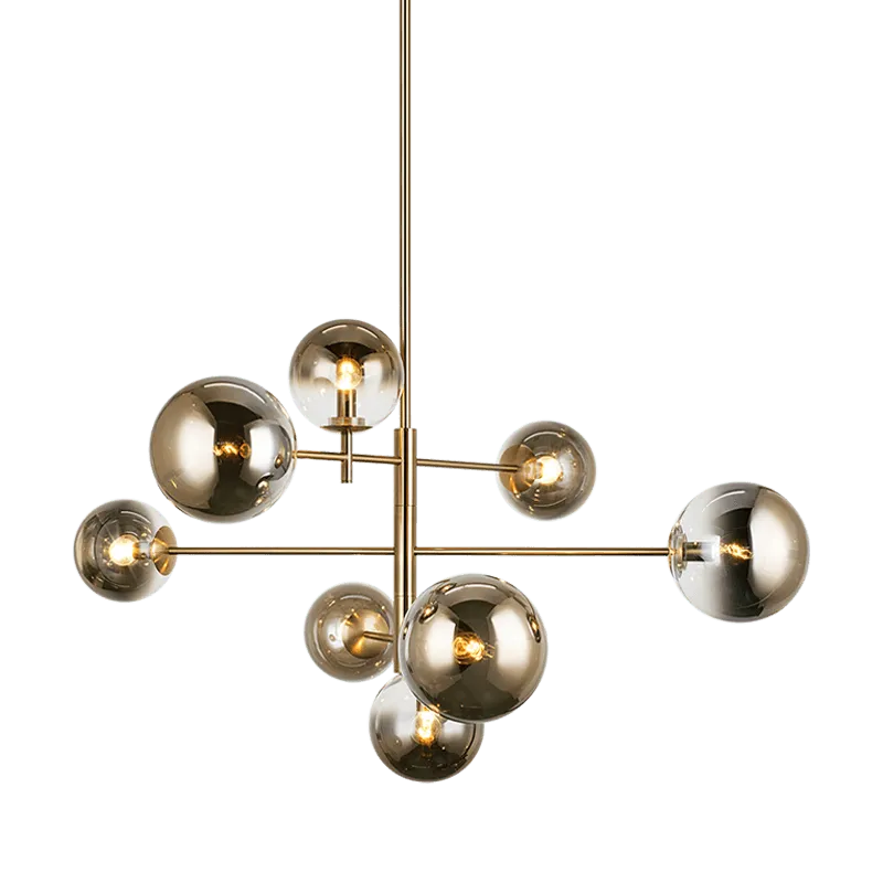 Matteo Lighting - Averley Chandelier - C70706AGAG | Montreal Lighting & Hardware