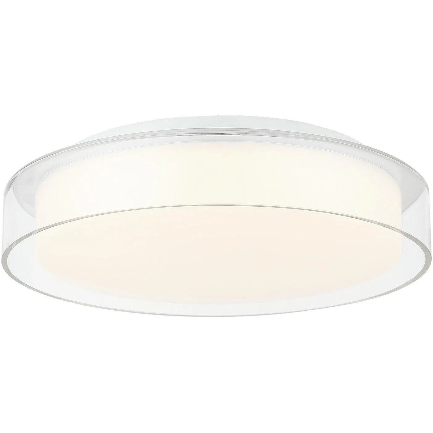 Matteo Lighting - Callum LED Flush Mount - M14614WHCL | Montreal Lighting & Hardware