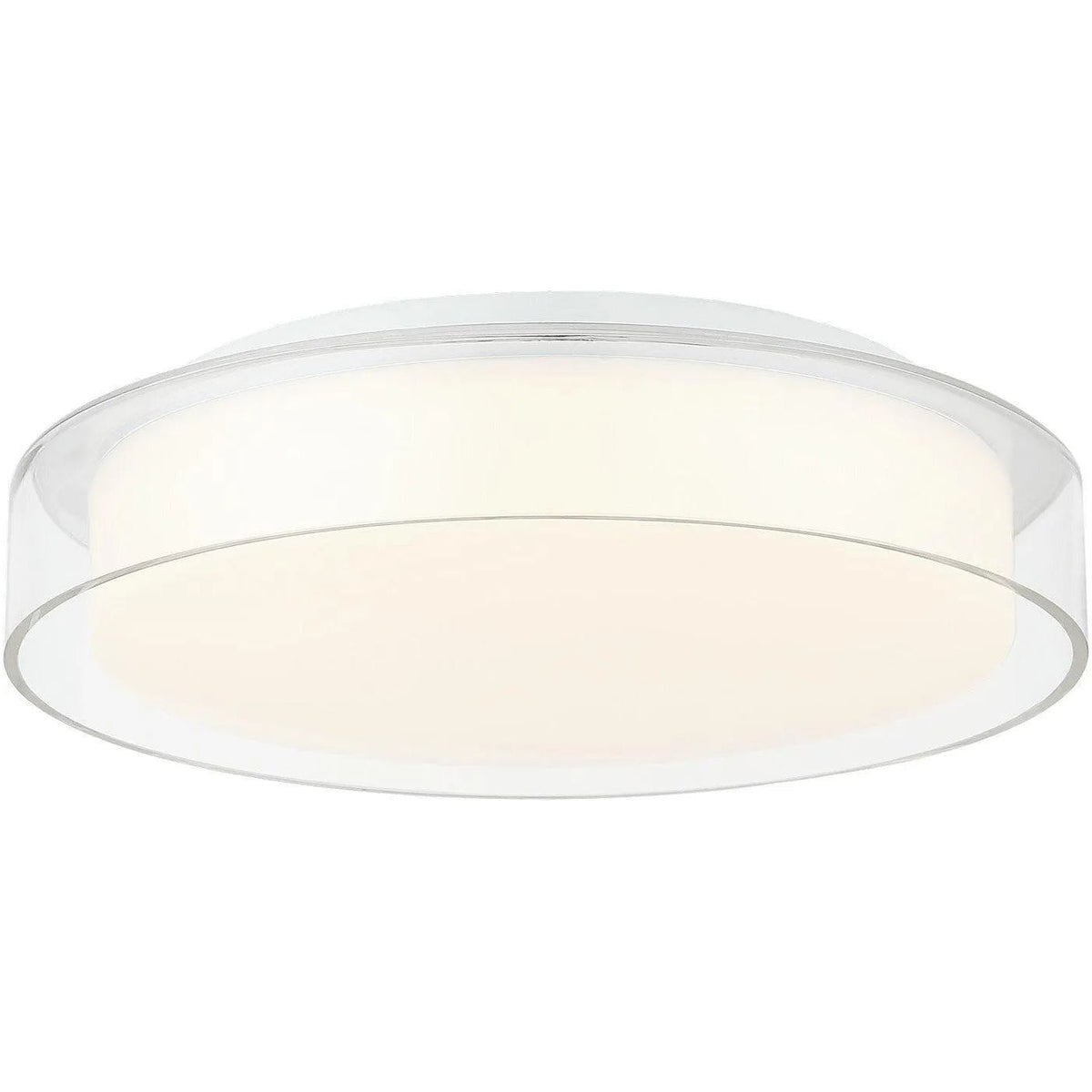 Matteo Lighting - Callum LED Flush Mount - M14614WHCL | Montreal Lighting & Hardware