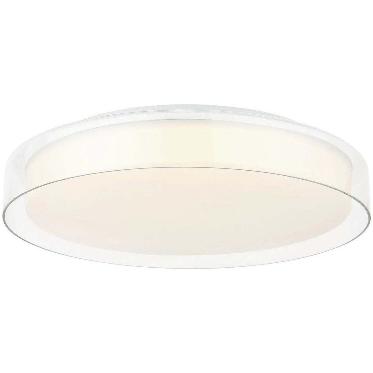 Matteo Lighting - Callum LED Flush Mount - M14618WHCL | Montreal Lighting & Hardware