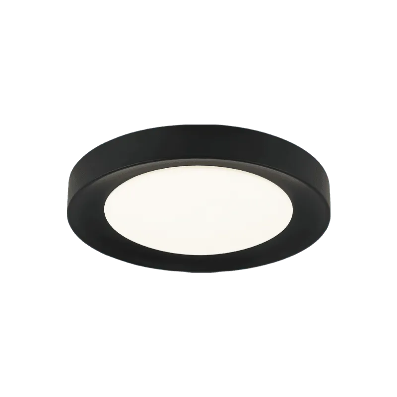 Matteo Lighting - Essene LED Flush Mount - M10002BK | Montreal Lighting & Hardware