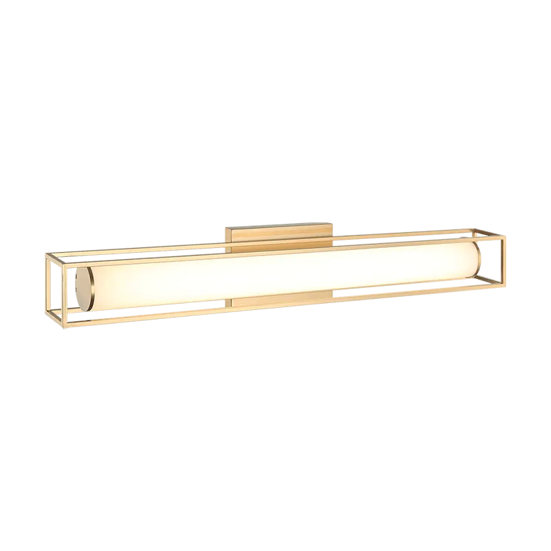 Matteo Lighting - Flannigan LED Vanity - S02326AG | Montreal Lighting & Hardware