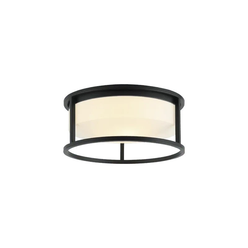 Matteo Lighting - Framerton Flush Mount - M15002MB | Montreal Lighting & Hardware