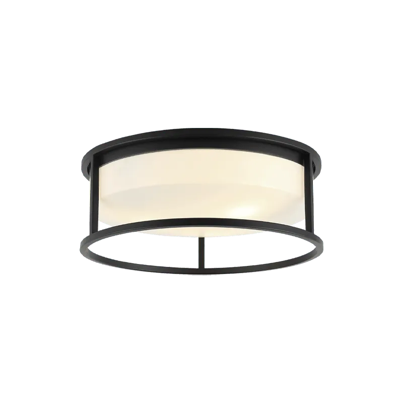 Matteo Lighting - Framerton Flush Mount - M15003MB | Montreal Lighting & Hardware