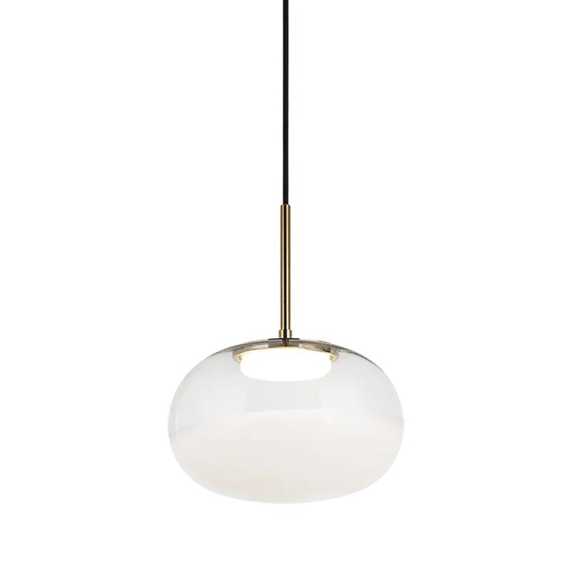 Matteo Lighting - Jayce LED Pendant - C60501AGWH | Montreal Lighting & Hardware