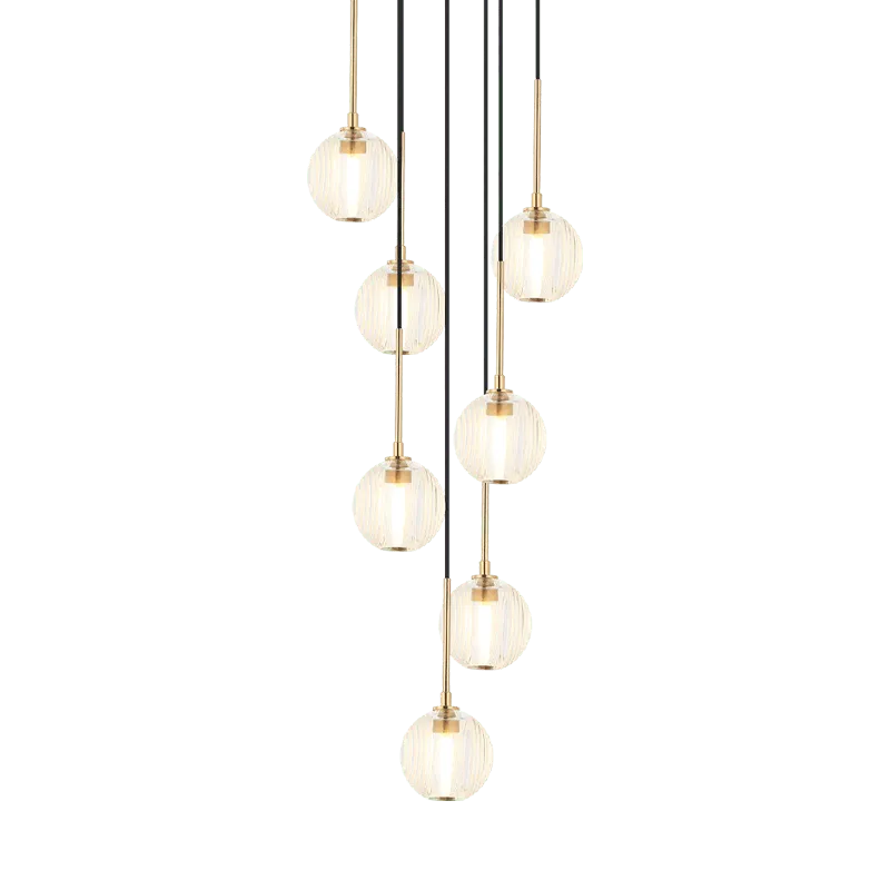 Matteo Lighting - Jemyca Pendant - C61601AGCL | Montreal Lighting & Hardware