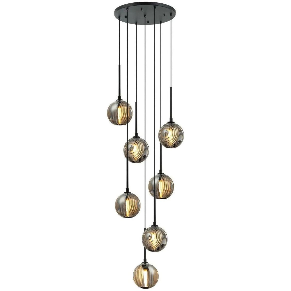 Matteo Lighting - Jemyca Pendant - C61607MBSM | Montreal Lighting & Hardware