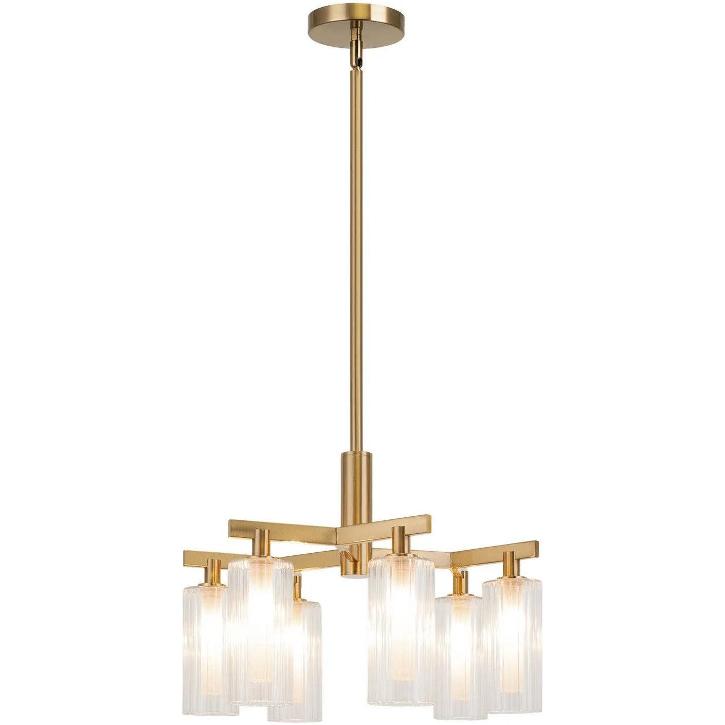 Matteo Lighting - Kristof Chandelier - C60806AG | Montreal Lighting & Hardware