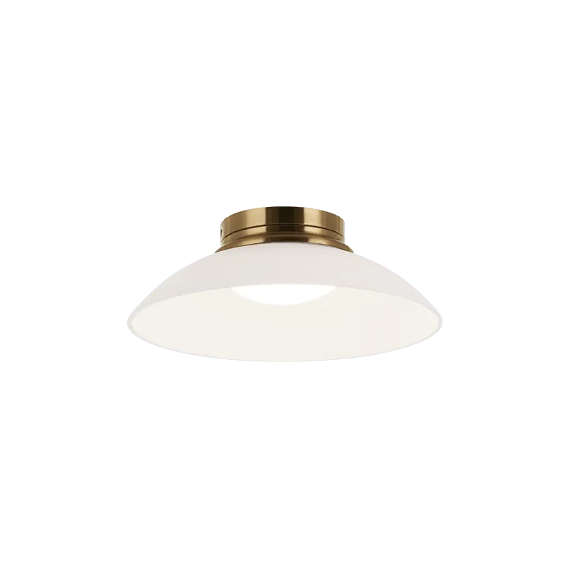 Matteo Lighting - Luna LED Flush Mount - M16401AGCL | Montreal Lighting & Hardware