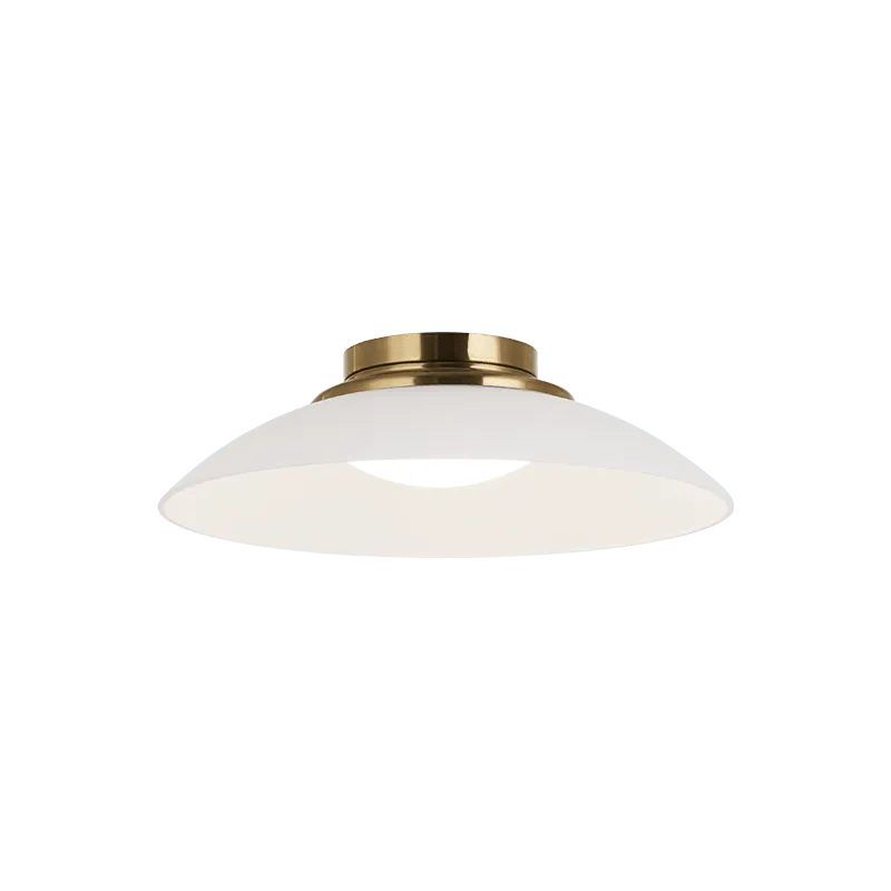 Matteo Lighting - Luna LED Flush Mount - M16401AGCL | Montreal Lighting & Hardware