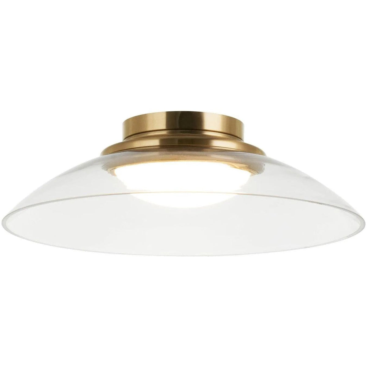 Matteo Lighting - Luna LED Flush Mount - M16411AGCL | Montreal Lighting & Hardware