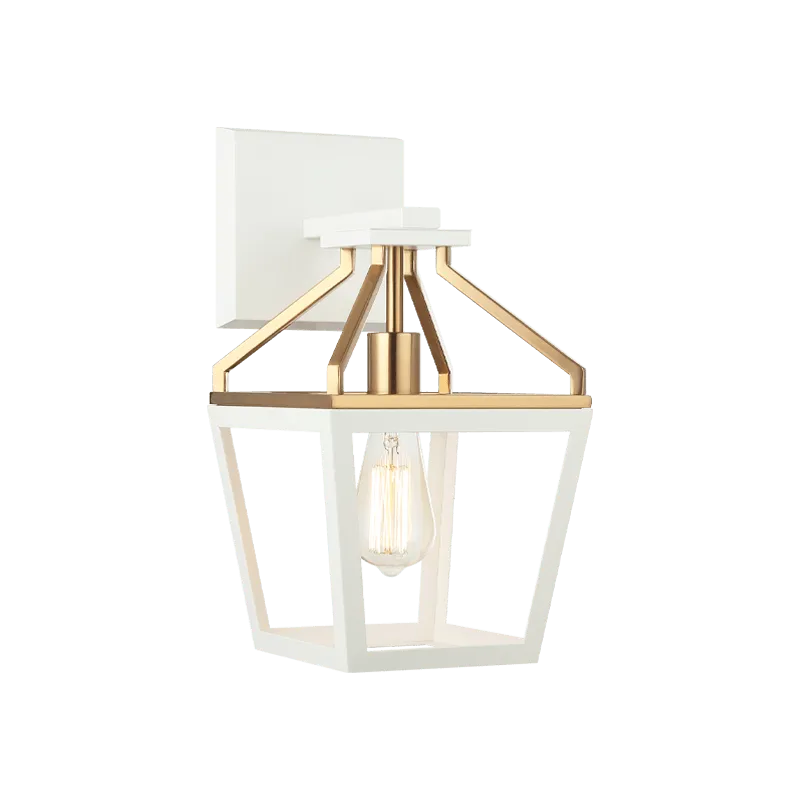 Matteo Lighting - Mavonshire Wall Sconce - W67001WHAG | Montreal Lighting & Hardware