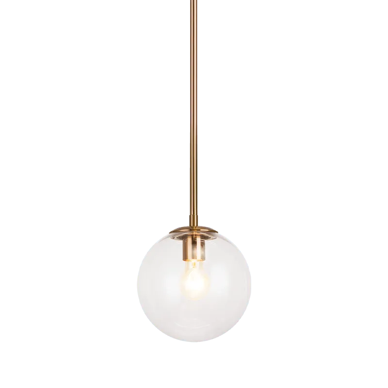 Matteo Lighting - Novo Round Pendant - C81711AGCL | Montreal Lighting & Hardware