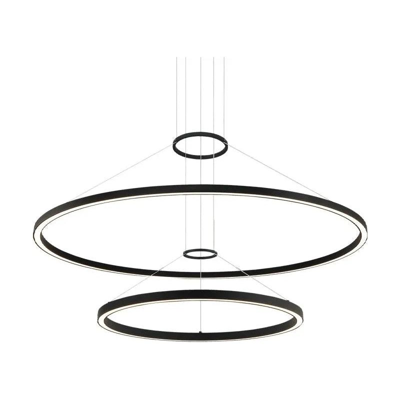 Matteo Lighting - O'Hara LED Double Chandelier - C30864MB | Montreal Lighting & Hardware