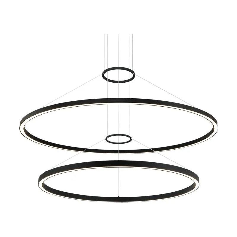 Matteo Lighting - O'Hara LED Double Chandelier - C30872MB | Montreal Lighting & Hardware