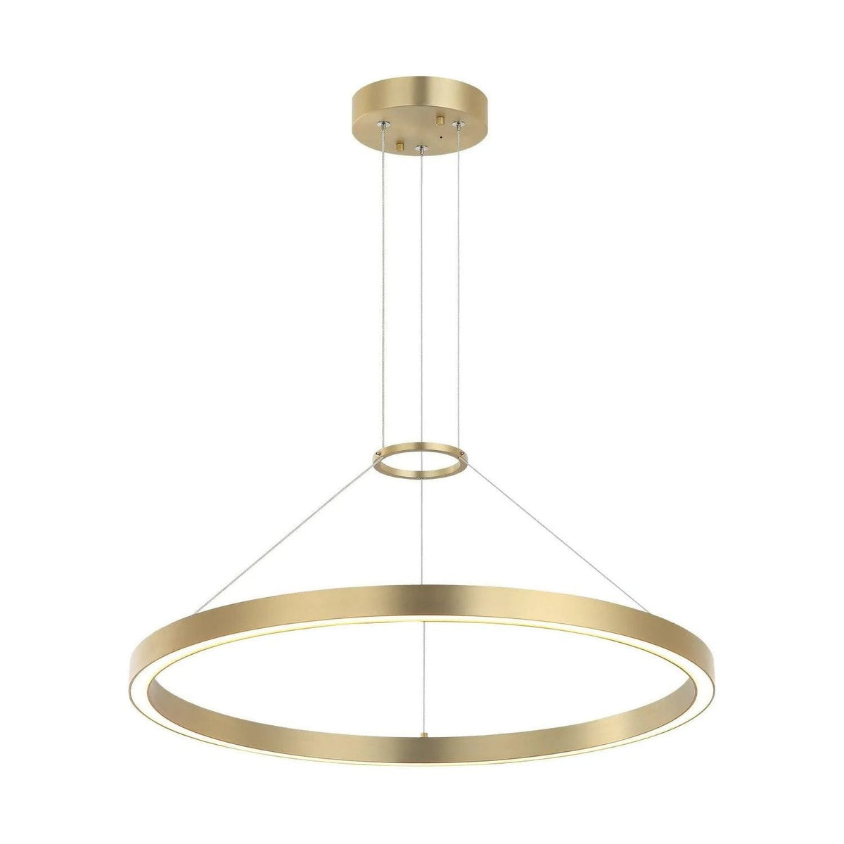 Matteo Lighting - O'Hara LED Simple Chandelier - C30824BG | Montreal Lighting & Hardware