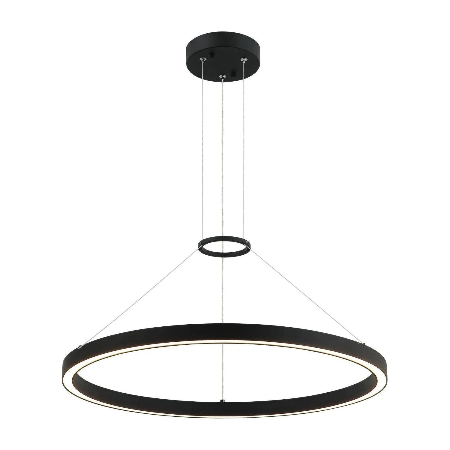 Matteo Lighting - O'Hara LED Simple Chandelier - C30824MB | Montreal Lighting & Hardware