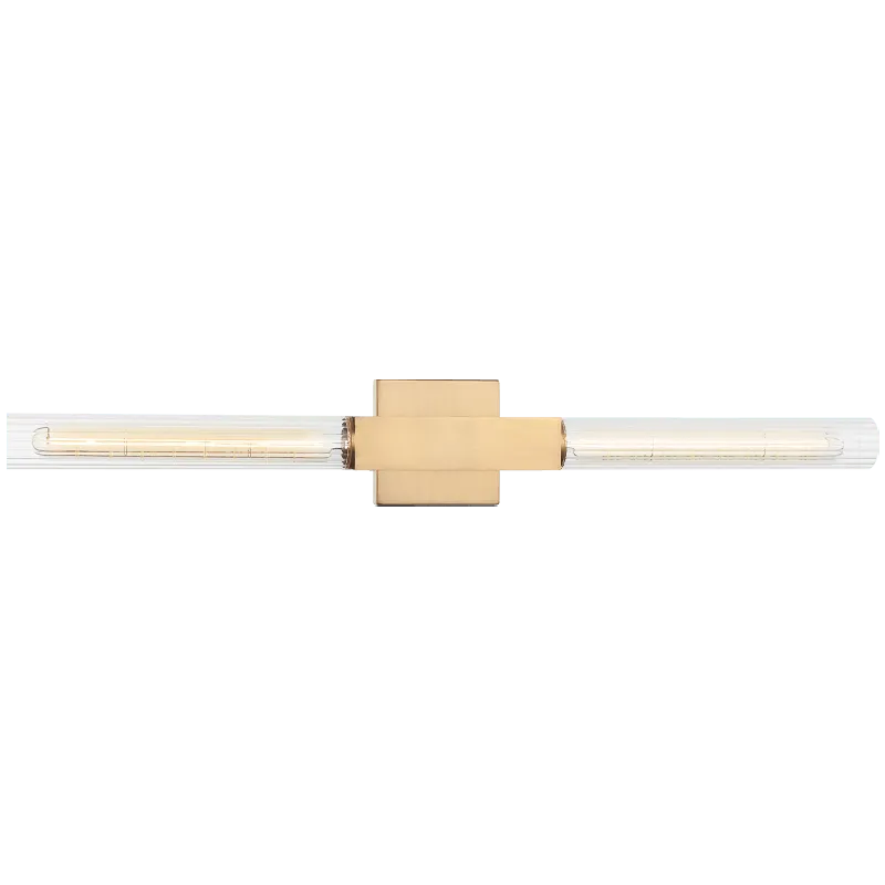 Matteo Lighting - Odelle Linear Wall Sconce - S03112AG | Montreal Lighting & Hardware