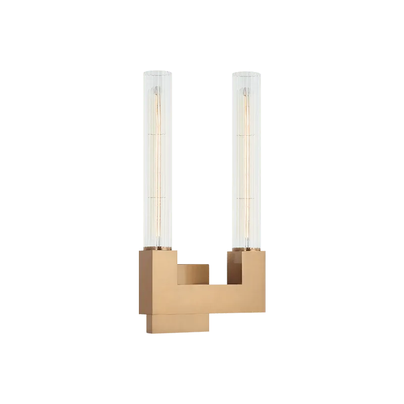 Matteo Lighting - Odelle Wall Sconce - S03102AG | Montreal Lighting & Hardware