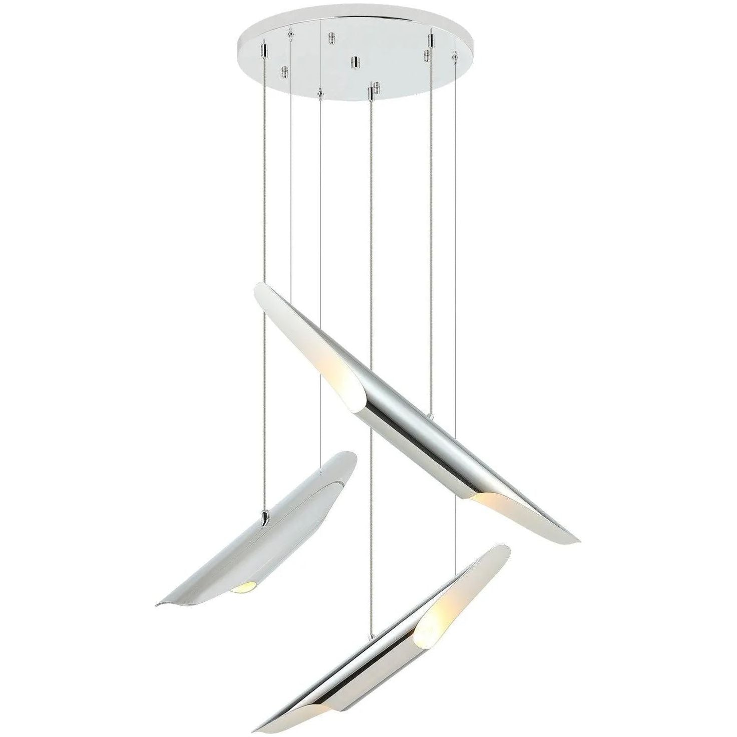 Matteo Lighting - Stylus Multi Pendant Chandelier - C32416CH | Montreal Lighting & Hardware