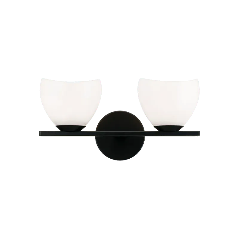 Matteo Lighting - Uptowne Wall Sconce - S04202BKOP | Montreal Lighting & Hardware