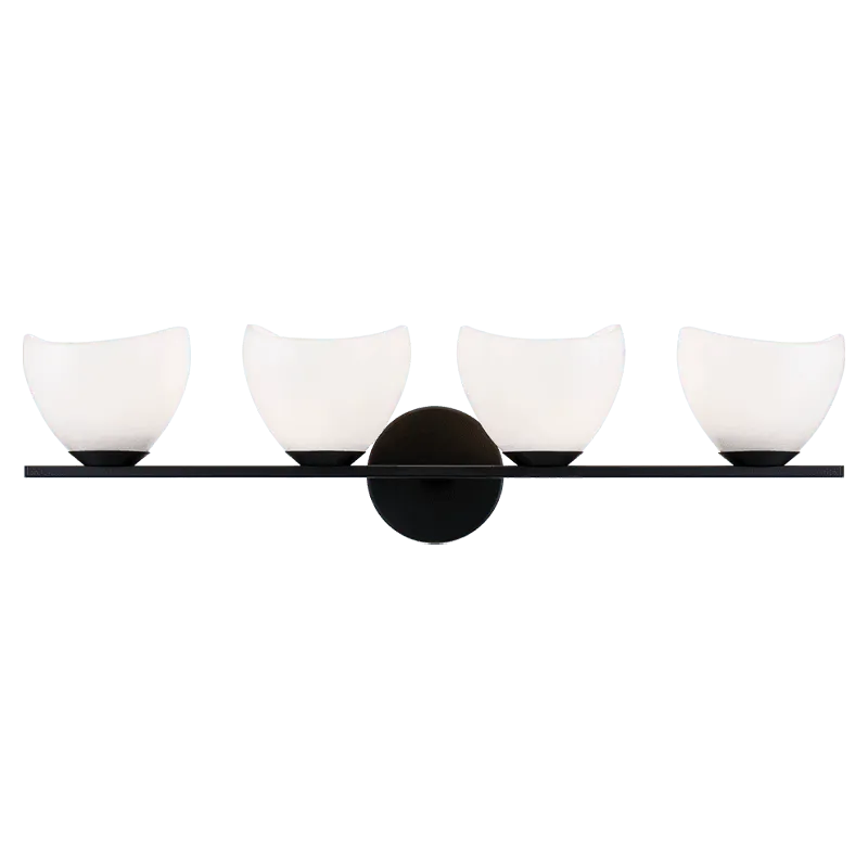 Matteo Lighting - Uptowne Wall Sconce - S04204BKOP | Montreal Lighting & Hardware