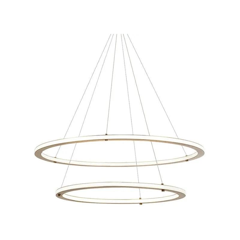 Matteo Lighting - Victoria LED Double Pendant - C66156BG | Montreal Lighting & Hardware