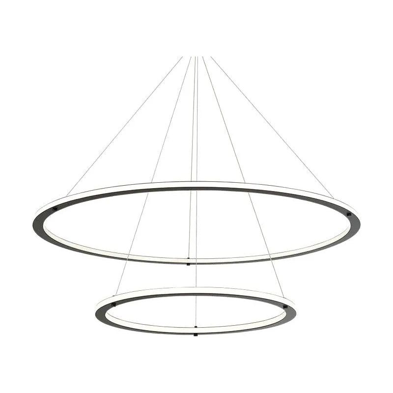 Matteo Lighting - Victoria LED Double Pendant - C66164BK | Montreal Lighting & Hardware