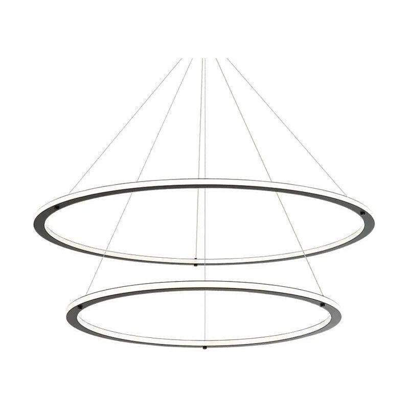 Matteo Lighting - Victoria LED Double Pendant - C66172BK | Montreal Lighting & Hardware