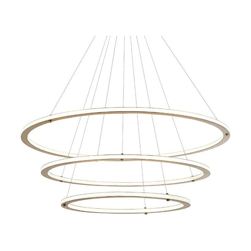 Matteo Lighting - Victoria LED Triple Pendant - C66196BG | Montreal Lighting & Hardware