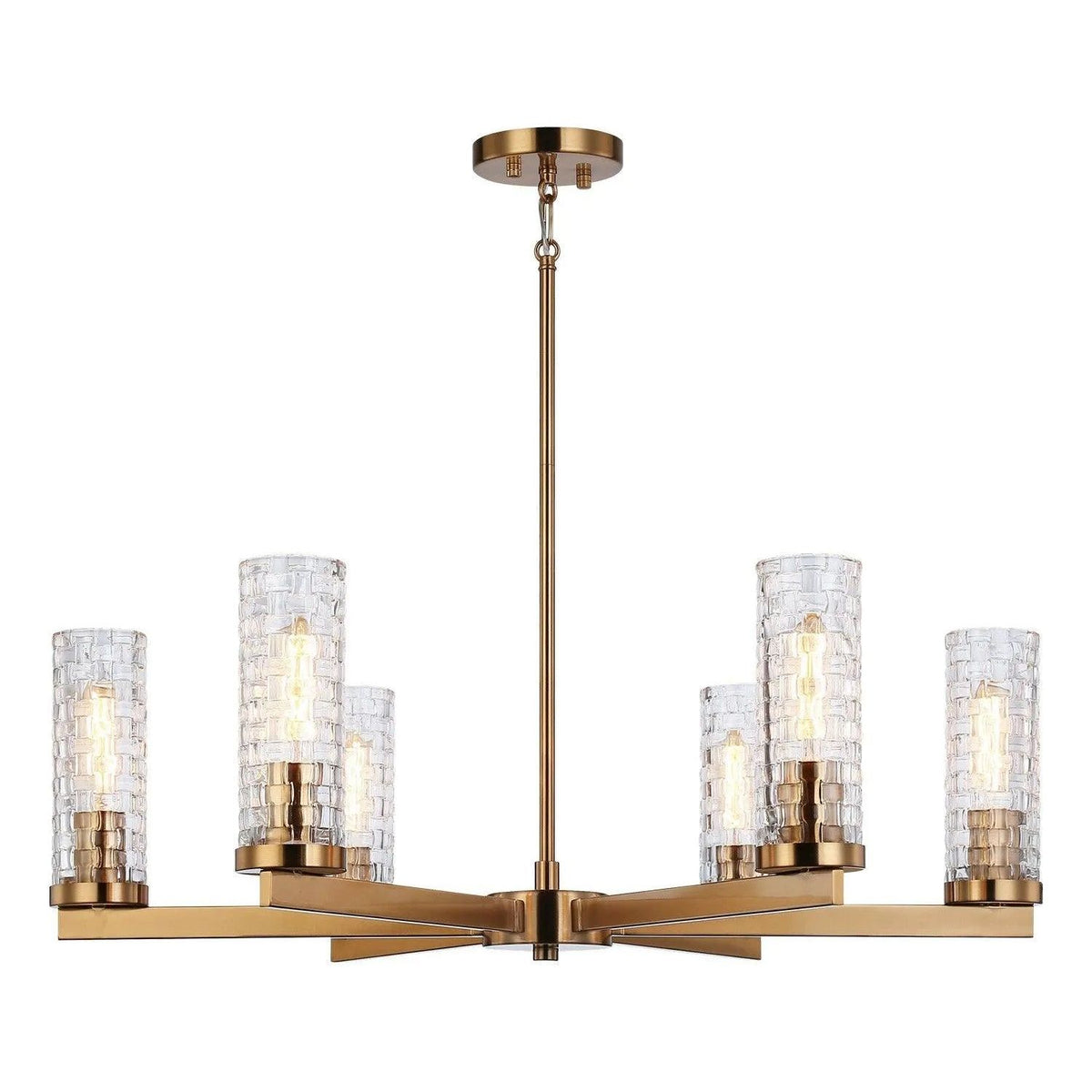 Matteo Lighting - Weaver Multi Light Pendant - C32106AG | Montreal Lighting & Hardware