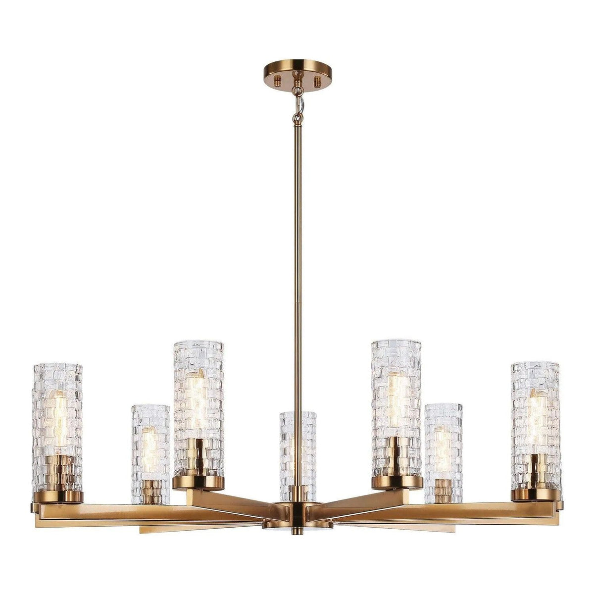 Matteo Lighting - Weaver Multi Light Pendant - C32109AG | Montreal Lighting & Hardware