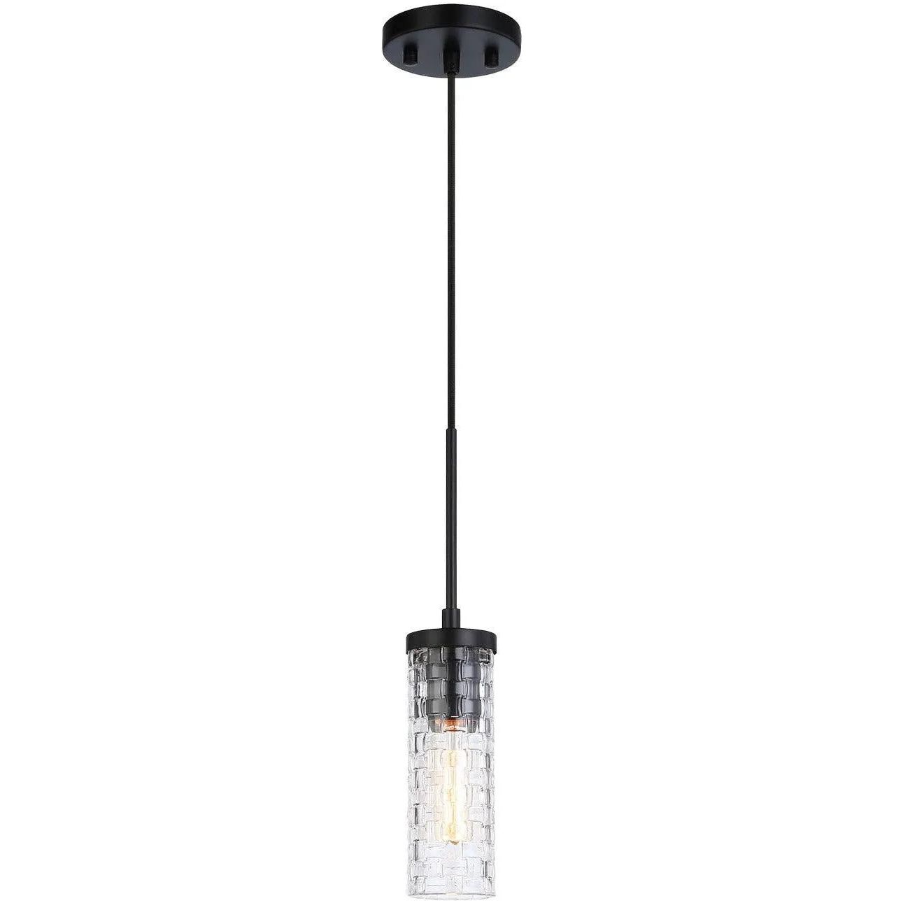 Matteo Lighting - Weaver Pendant - C32101BK | Montreal Lighting & Hardware