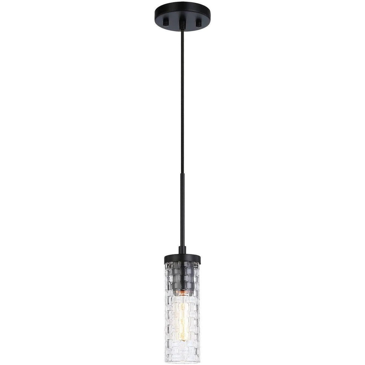 Matteo Lighting - Weaver Pendant - C32101BK | Montreal Lighting & Hardware