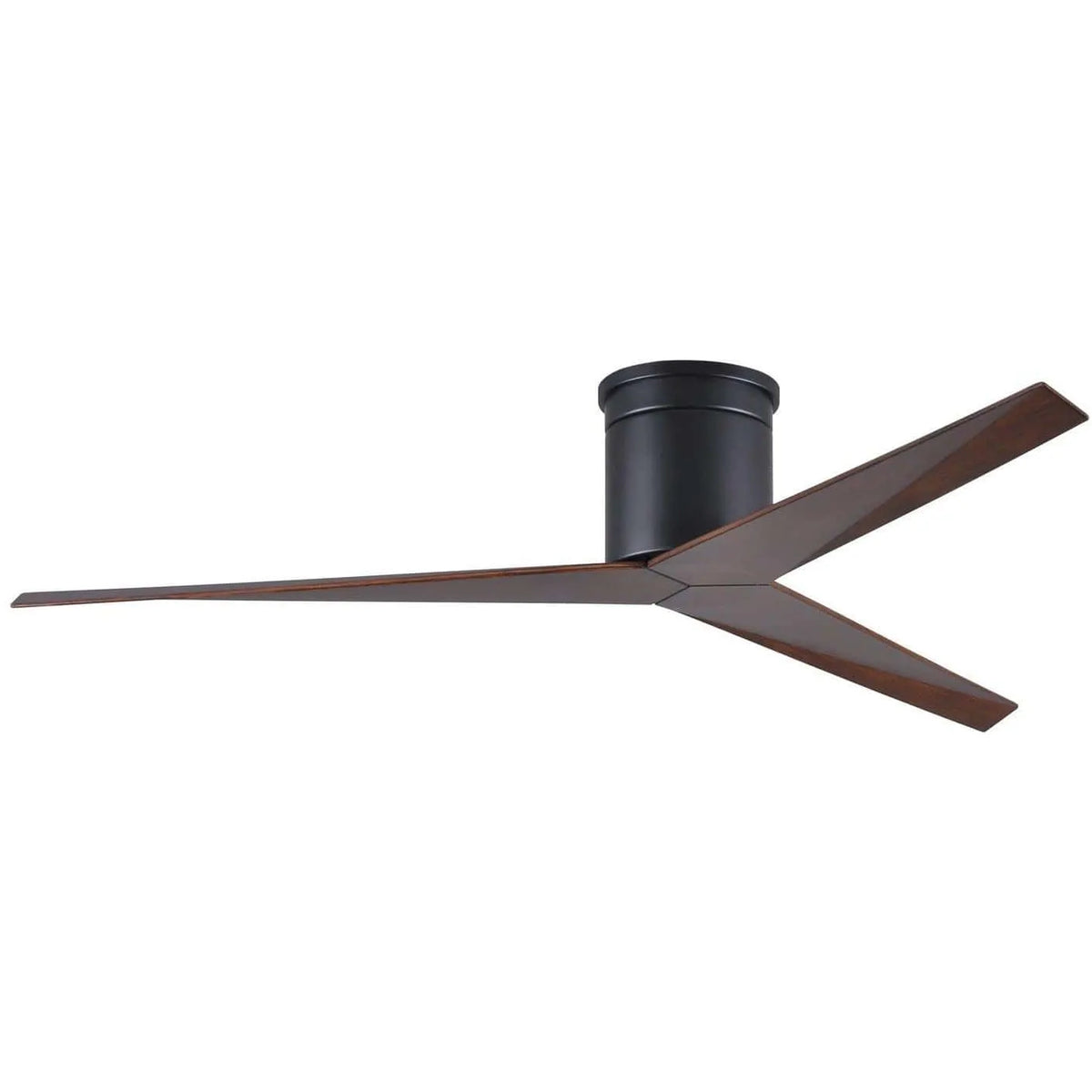 Matthews Fan Company - Eliza Hugger Ceiling Fan - EKH-BK-WN | Montreal Lighting & Hardware