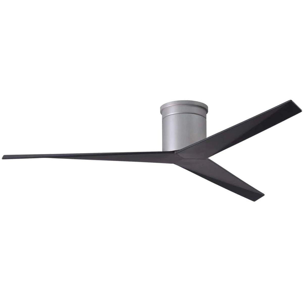 Matthews Fan Company - Eliza Hugger Ceiling Fan - EKH-BN-BK | Montreal Lighting & Hardware