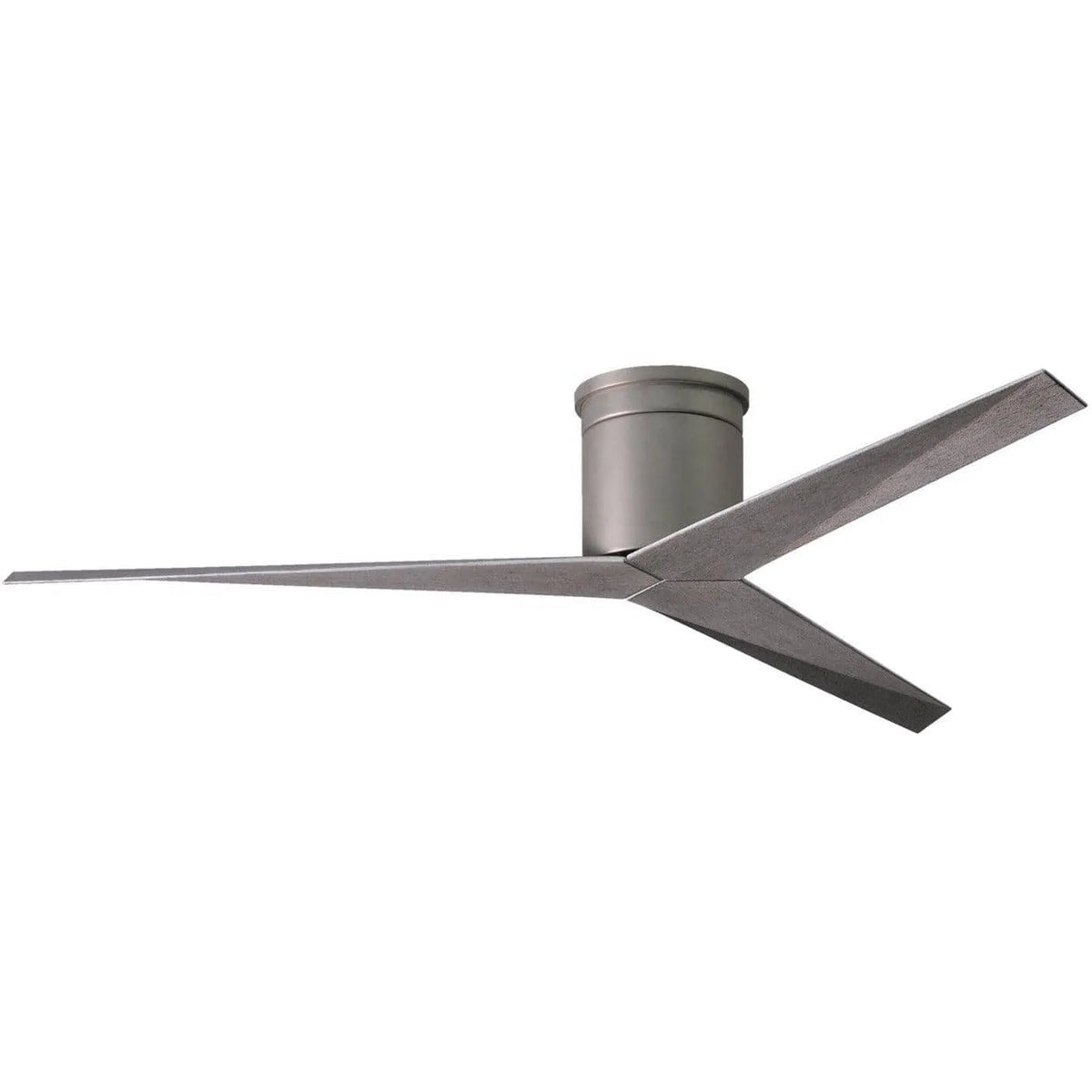 Matthews Fan Company - Eliza Hugger Ceiling Fan - EKH-BN-BW | Montreal Lighting & Hardware