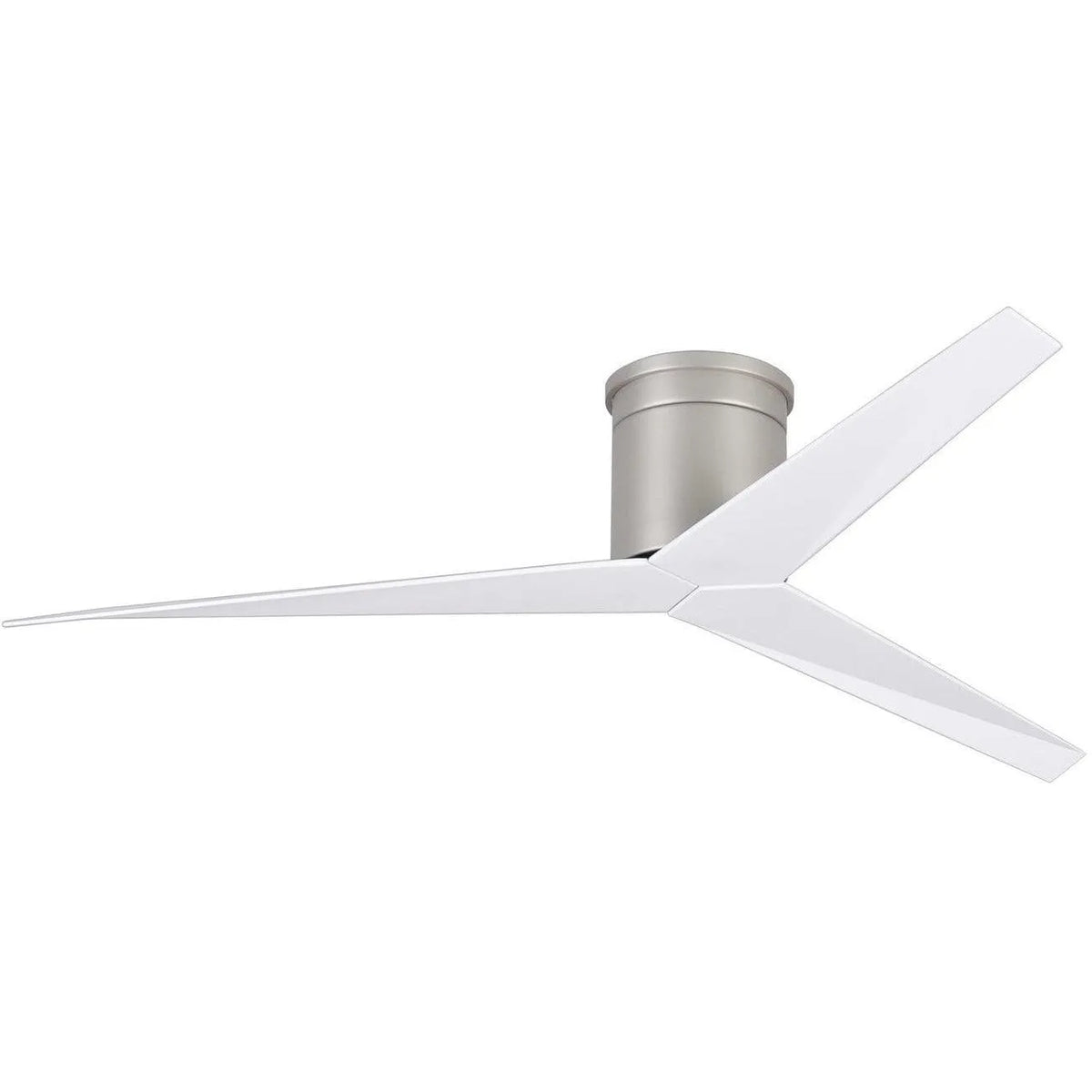 Matthews Fan Company - Eliza Hugger Ceiling Fan - EKH-BN-WH | Montreal Lighting & Hardware