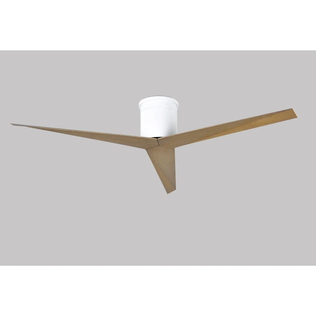 Matthews Fan Company - Eliza Hugger Ceiling Fan - EKH-WH-GA | Montreal Lighting & Hardware