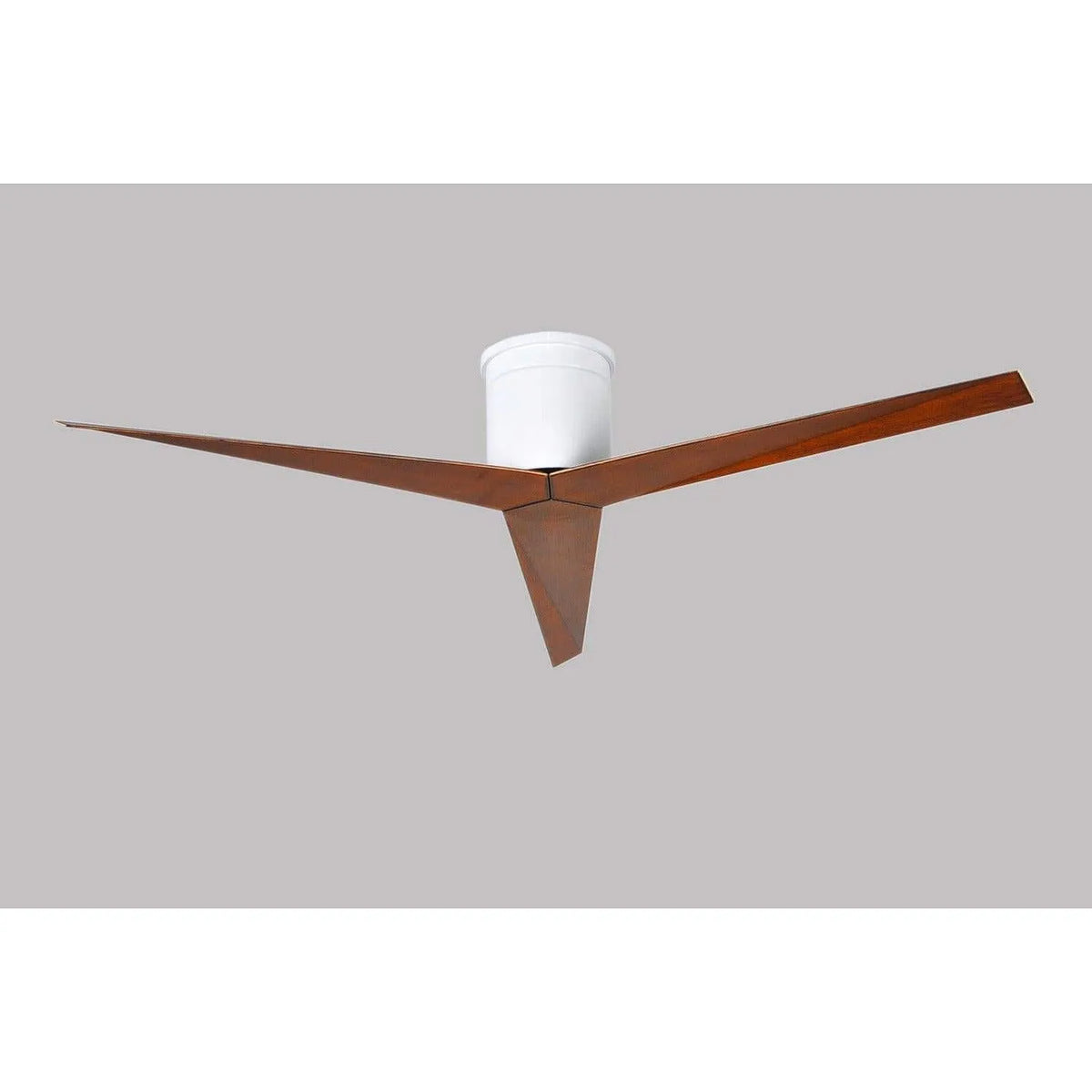 Matthews Fan Company - Eliza Hugger Ceiling Fan - EKH-WH-WN | Montreal Lighting & Hardware