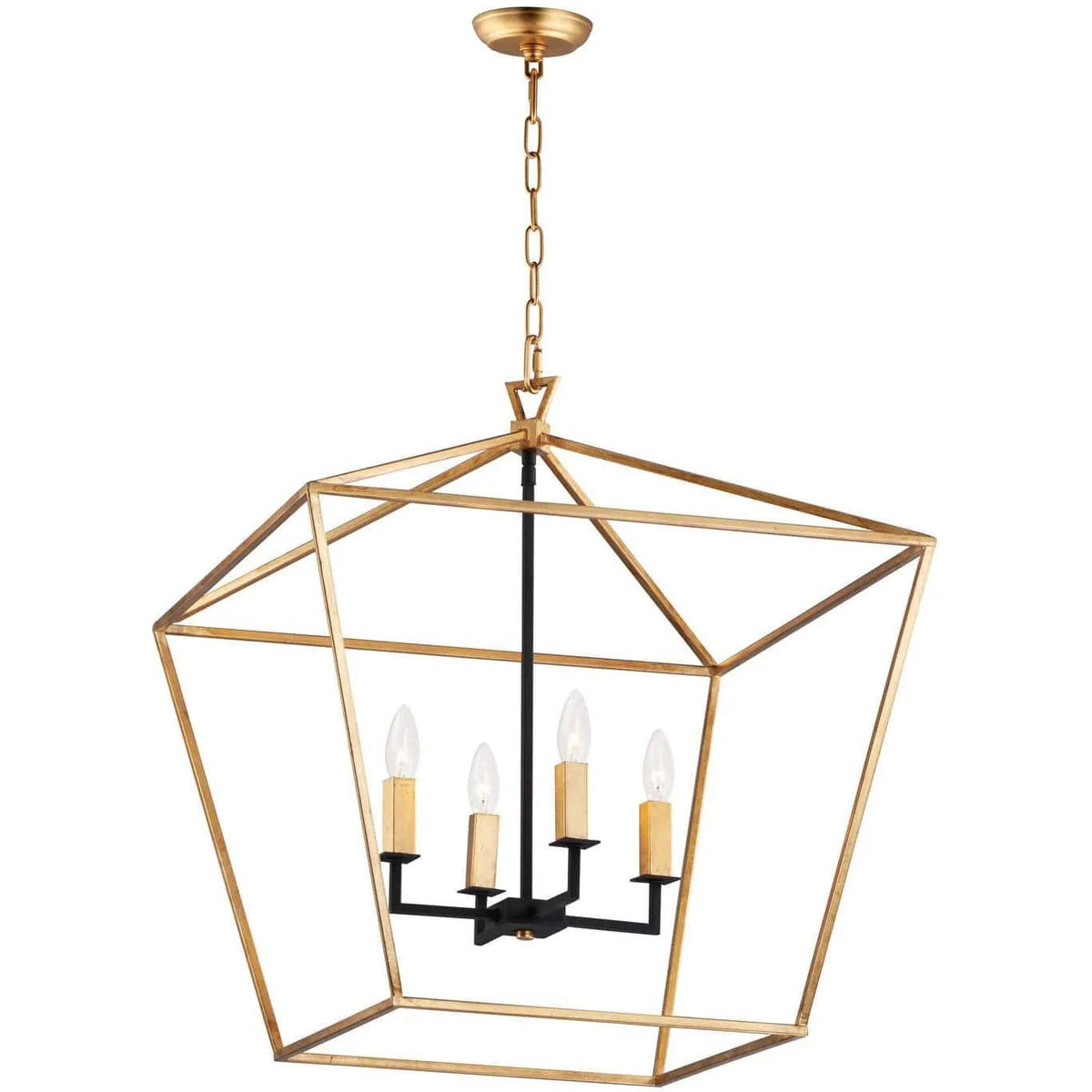 Maxim Lighting - Abode Chandelier - 25155GLTXB | Montreal Lighting & Hardware