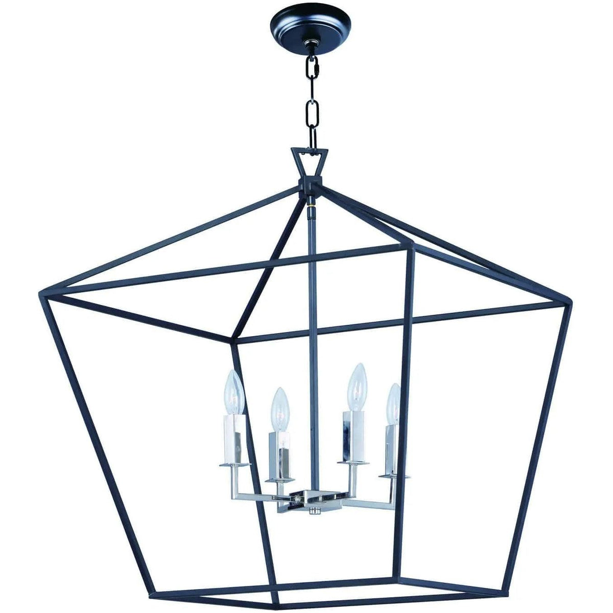 Maxim Lighting - Abode Chandelier - 25155TXBPN | Montreal Lighting & Hardware