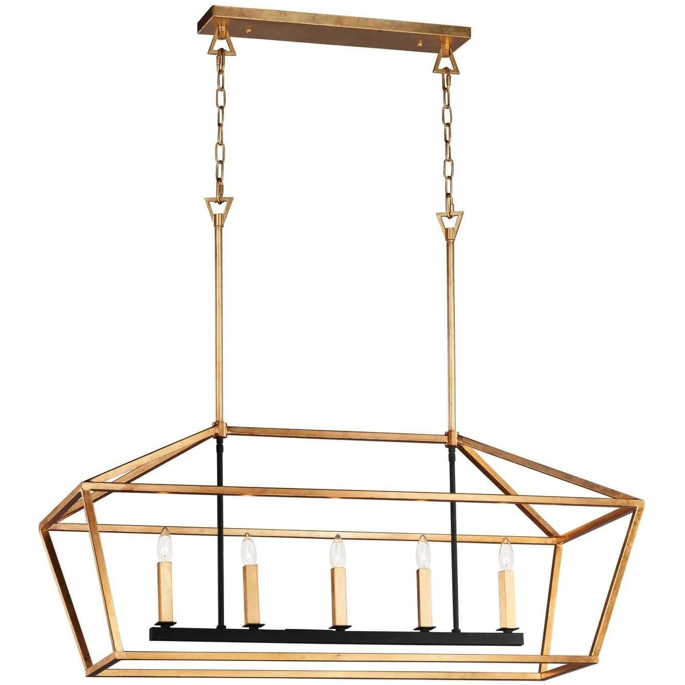 Maxim Lighting - Abode Linear Chandelier - 25157GLTXB | Montreal Lighting & Hardware