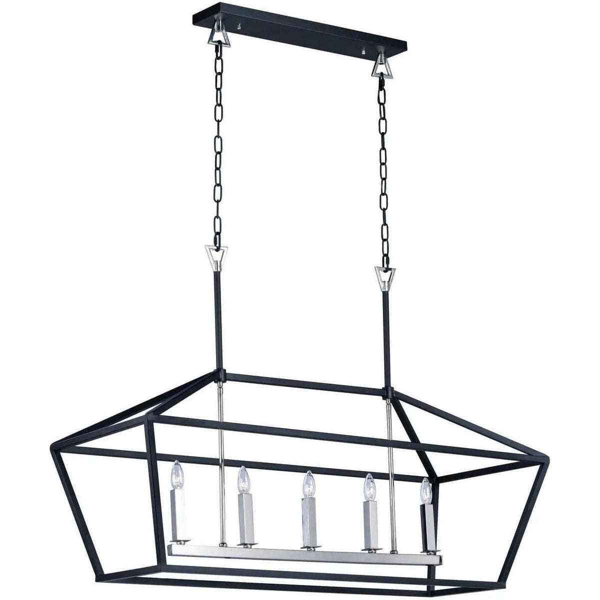 Maxim Lighting - Abode Linear Chandelier - 25157TXBPN | Montreal Lighting & Hardware