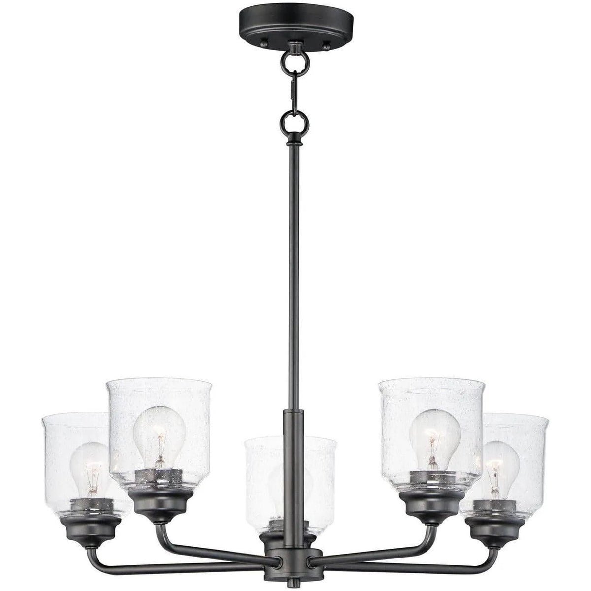 Maxim Lighting - Acadia Chandelier - 12266CDBK | Montreal Lighting & Hardware