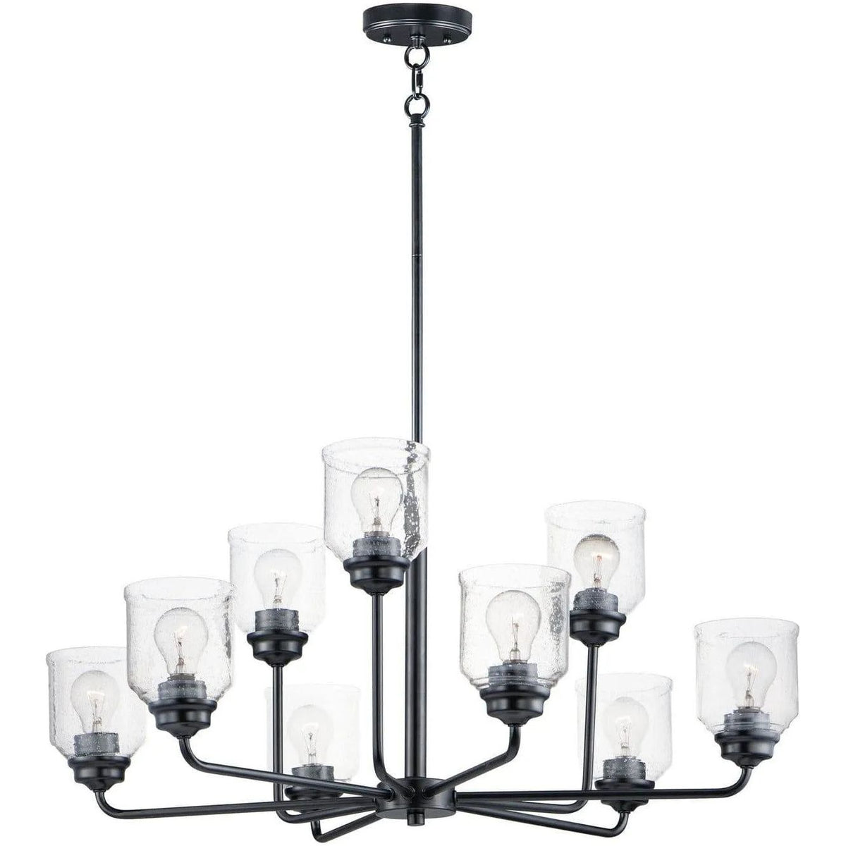 Maxim Lighting - Acadia Chandelier - 12277CDBK | Montreal Lighting & Hardware